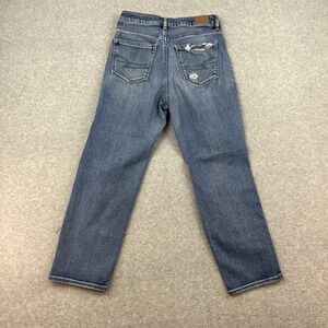 Classic High-Rise Straight Women’s Jeans in Medium Blue